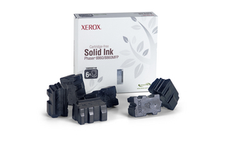 Xerox Phaser 8860 Black Colorstix 6 Sticks 108R00749