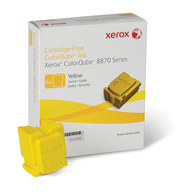 Xerox ColorQube 8870 Yellow Colorstix 6 Sticks 108R00952