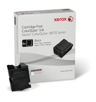 Xerox ColorQube 8870 Black Colorstix 6 Sticks 108R00953