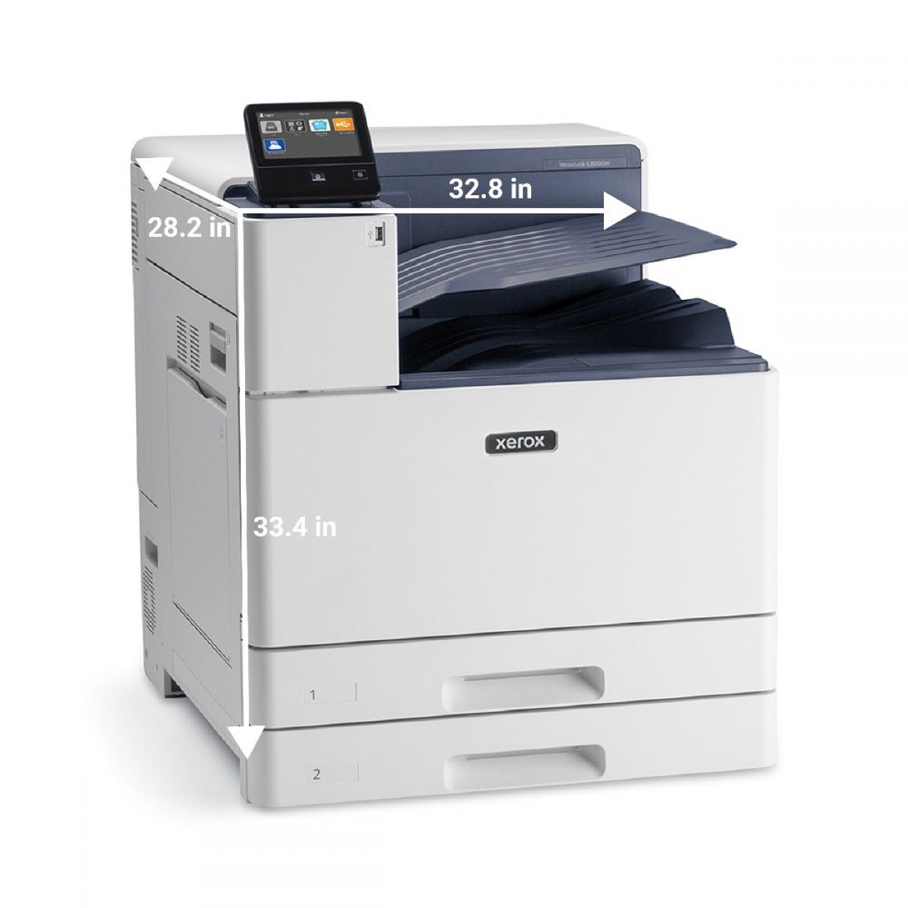 Xerox VersaLink C8000W Color tabloid printer featuring white toner